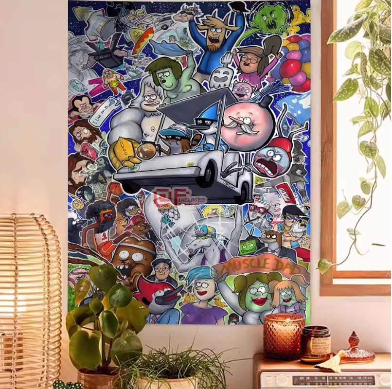 Regular Show Graphic Poster